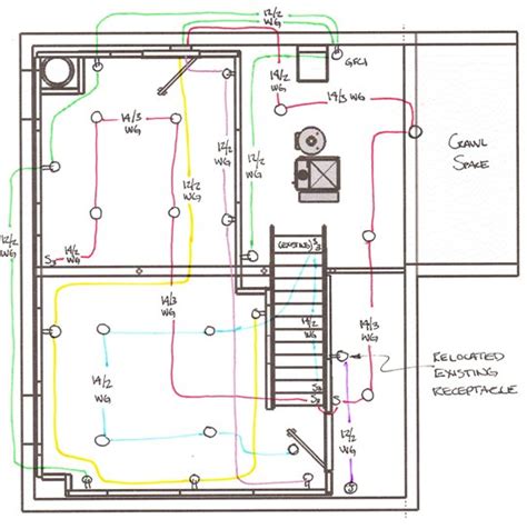 basement electrical box|basement electrical wiring diagram.